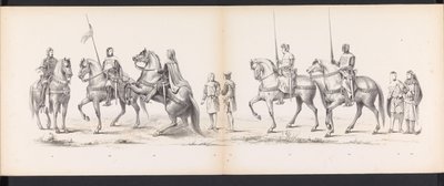 Maskerade van de Leidse studenten, 1865 (plaat 14) door Jan Daniël Cornelis Carel Willem baron de Constant Rebecque