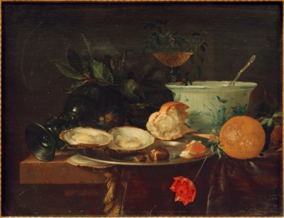 Ontbijt stilleven door Jan Davidsz de Heem