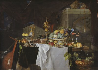 Stilleven, 1640 door Jan Davidsz de Heem