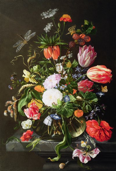 Stilleven van Bloemen door Jan Davidsz de Heem