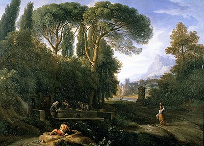 Klassiek landschap door Jan Frans van Bloemen