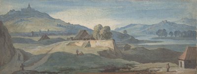 Landschap door Jan Frans van Bloemen