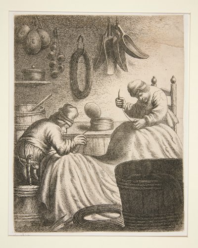 Zeilmakers door Jan Georg van Vliet