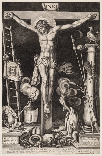 Kruisiging door Jan Gerritsz. Swelinck