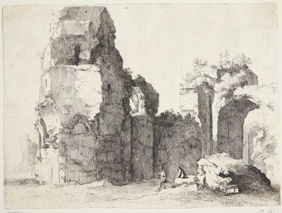 Ruïnes door Jan Gerritsz van Bronchorst