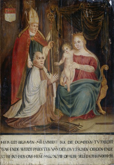 Gedenkplaat voor Lubbert Bolle door Jan Gerritsz. van Bronckhorst (possibly)