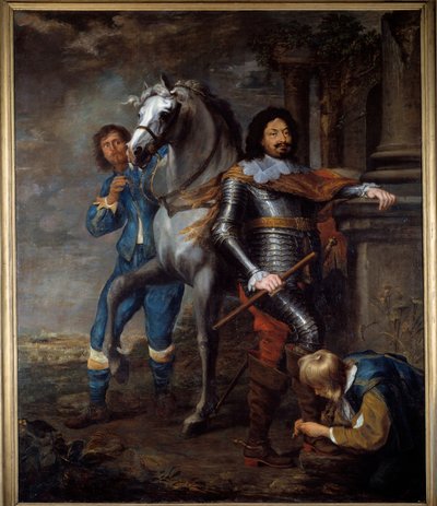 De generaal Ottavio Piccolomini (1599-1656) Schilderij door Jan Van Bronckhorst (1603-1662) 17e eeuw door Jan Gerritsz. van Bronckhorst