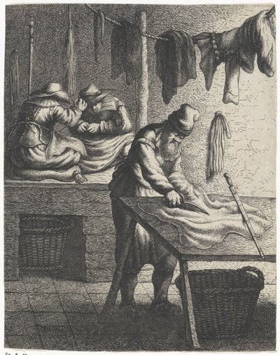 Kleermaker (Beroepen) door Jan Gillisz. van Vliet