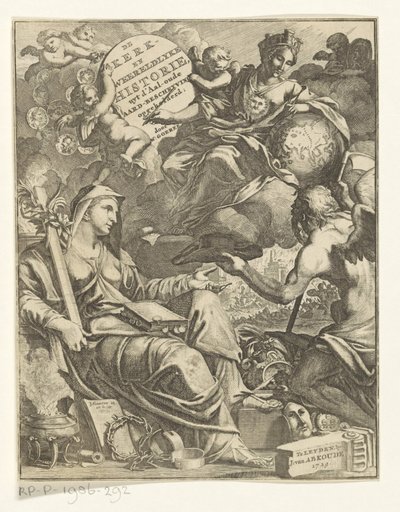 Allegorie op de kerk- en wereldgeschiedenis door Jan Goeree