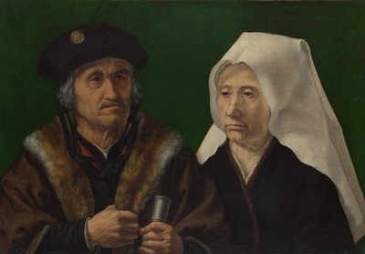 Een Oud Echtpaar, ca. 1520 door Jan Gossaert