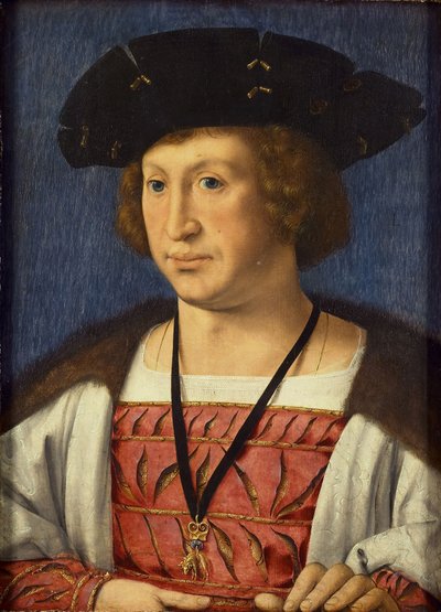 Floris van Egmond, graaf van Buren, 1536 door Jan Gossaert