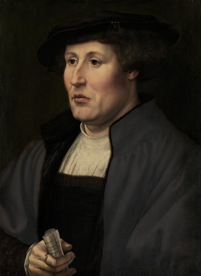 Portret van een Man, ca. 1520-25 door Jan Gossaert