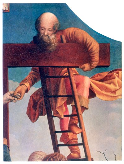 De Kruisafneming (detail) door Jan Gossaert