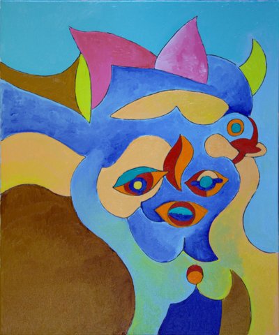 Speel niet met haar; ze is een slecht meisje, 2010 door Jan Groneberg