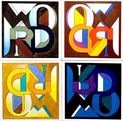 Vier Woorden, Sprakeloos, 2007 door Jan Groneberg