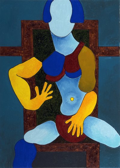 Meisje met een Dure Bikini, 2007b door Jan Groneberg