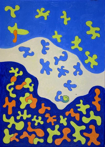 Douchegordijn, 2010 door Jan Groneberg