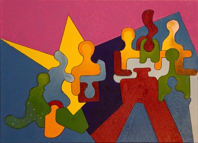 Twee rijke families in conflict, 2007 door Jan Groneberg