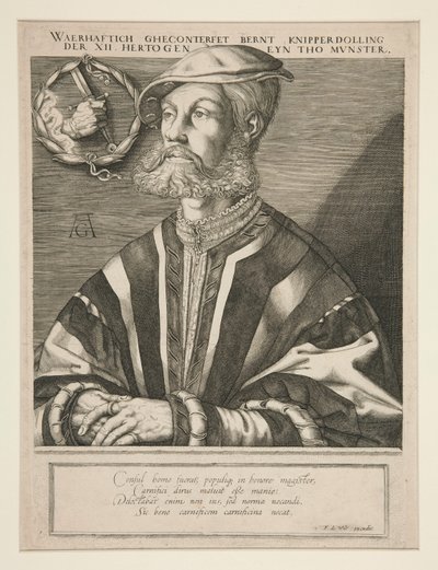 Bernhard Knipperdolling door Jan Harmensz. Muller