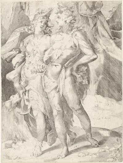Ceres en Bacchus door Jan Harmensz. Muller