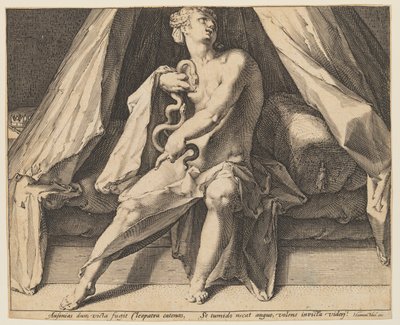 Cleopatra door Jan Harmensz. Muller