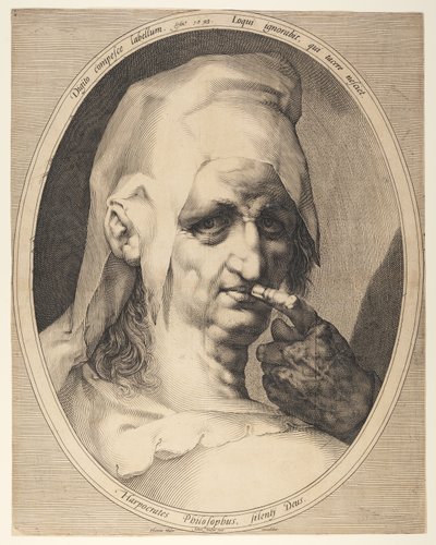 Harpocraten door Jan Harmensz. Muller