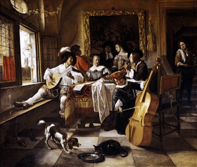 Familieconcert door Jan Havicksz. Steen