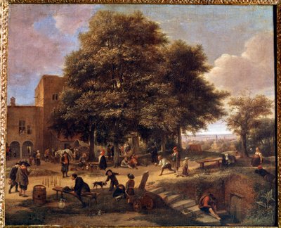 Het spel van kegelen door Jan Havicksz. Steen