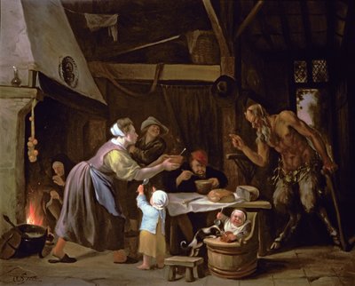 De saters en de familie door Jan Havickszoon Steen