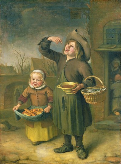 De Siroopeter (Een Jongen die aan Siroop Likken) door Jan Havickszoon Steen
