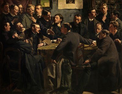 Een sessie van de Kunstvereniging 