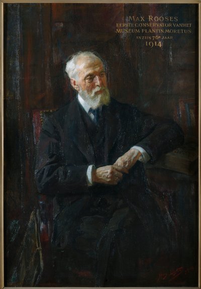 Portret van Max Rooses door Jan Hendrik Luyten