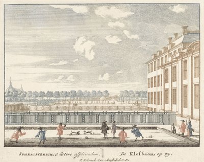 Spel van Klosbaan bij het Paleis Het Loo, 1694-97 door Jan I van Call