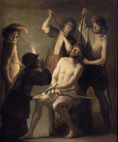 De kroning met doornen door Jan Janssens