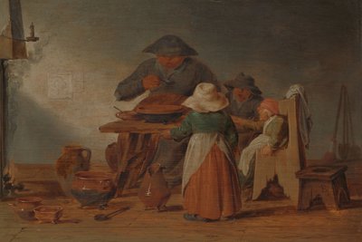 Boerenmaaltijd door Jan Jansz Buesem (attributed to)