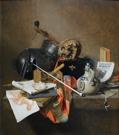 Vanitas stilleven door Jan Jansz Treck