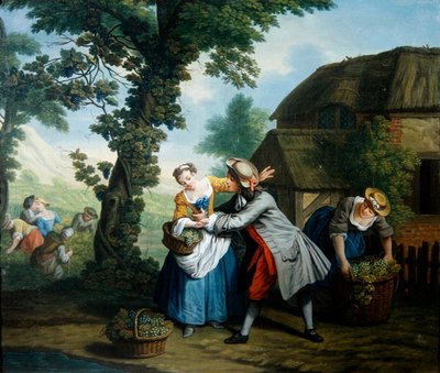De vier seizoenen: Herfst door Jan Josef the Elder Horemans