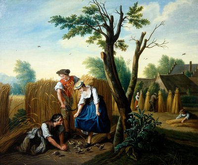 De vier seizoenen: Zomer door Jan Josef the Elder Horemans