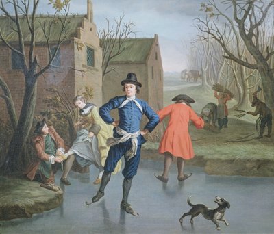 De vier seizoenen: Winter door Jan Josef the Elder Horemans