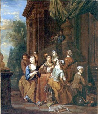 Muzikaal Feest door Jan Josef the Younger Horemans