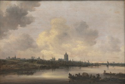 Uitzicht op de stad Arnhem door Jan Josefsz van Goyen