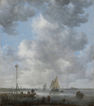 Een kalmte door Jan Josephsz van Goyen