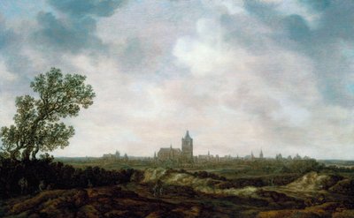 Een uitzicht op Arnhem, 1633 door Jan Josephsz van Goyen