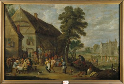 Een uitzicht op Rhenen, 1636 door Jan Josephsz van Goyen
