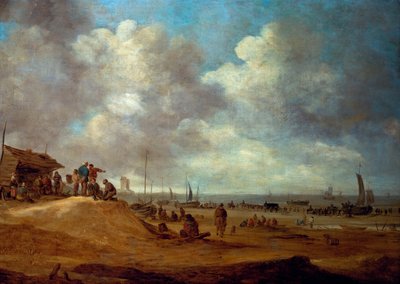 Een Uitzicht op Scheveningen, 1649 door Jan Josephsz van Goyen