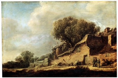 Landschap met een boerenhuisje, 1631 door Jan Josephsz van Goyen