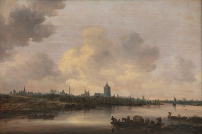 Uitzicht op de Stad Arnhem door Jan Josephsz van Goyen