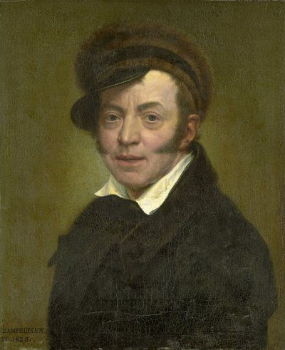 Zelfportret door Jan Kamphuijsen