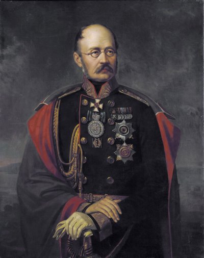 Prins Mikhail Dmitrievich Gorchakov door Jan Ksawery Kaniewski