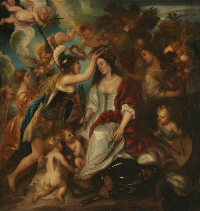 Allegorie van Vrede door Jan Lievens